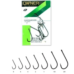 Amo da pesca Owner 5123 EBI Black Matt - n°4 x8pz