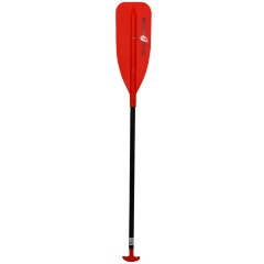 Pagaia Kayak Aqua Design Raft Club alu 130/155 cm Rosso