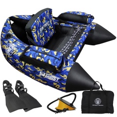 Pacco belly boat Amtrac Fishing Ghost 140 - Abyss camo