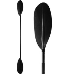 Pagaia Kayak Alu Standard | 4 parti | Nero | 220 cm