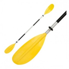Pagaia kayak Sevylor alluminio 4 parti giallo