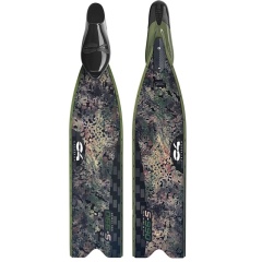 Pinne carbonio pesca sub C4 S-990 Camu - 40 - Hard