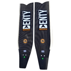 Voilures Carbone Denty Spearfishing Black Mamba V2 - Pour chaussons Seac Motus 