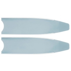 Pale per pinne Leaderfins Ice Fibre - Hard - Bianco senza logo