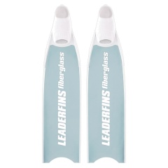 Pinne Leaderfins Ice Fibra White