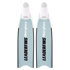 Pinne Leaderfins Ice Fibre Black & White