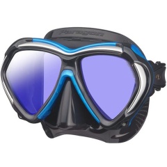 Maschera subacquea Tusa Paragon Nero/Blu