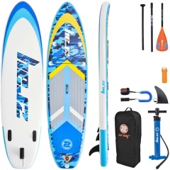 Sup Paddle Gonflable ZRay Camo Blue 10.8 Touring