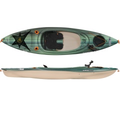 Kayak de peche en mer solo Pelican Argo 100X Angler