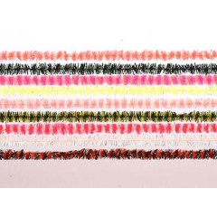 Perlina Chenille JMC rosa fluo