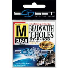 Perline pesca Perline rotanti Clipot Sunset con ST-P-405 Taglia M