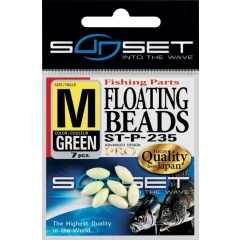 Perline galleggianti ovali Sunset Perline galleggianti ST-P-235