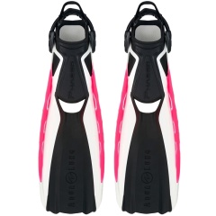 Pinne Aqualung Phazer - Rosa/Bianco