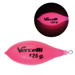 Piombi Vercelli Casting Fondo-95 gr-Rosa fluorescente