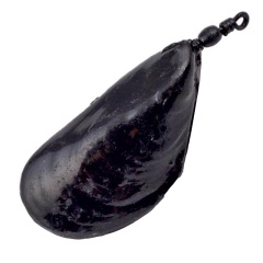 Plombs imitation moule peints noir