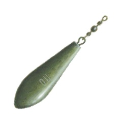 25 Piombi lunga distanza grezzo + loop girella