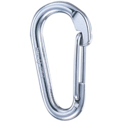 Moschettone simmetrico per vigili del fuoco senza occhiello in acciaio inoxWichard