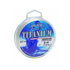 Filo nylon da pesca Powerline Titanio 1000 m