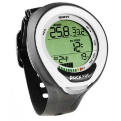 Ordinateur de Plongée Mares Puck Pro + Noir/Blanc