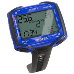 Computer Subacqueo Mares Quad 2 Blu