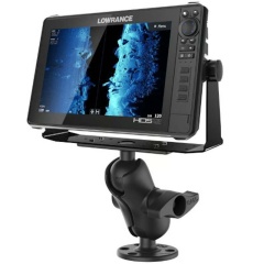 Etrier de montage Ram Mount D-115-C bras court pour Lowrance et Garmin 9 à 12"