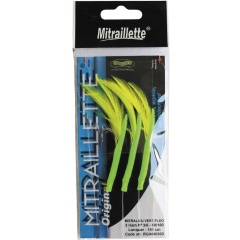 Sabiki pesca Ragot Mitralieu Giallo fluorescente
