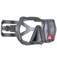 Maschera subacquea Salvimar Drake antiappannamento - Grigio