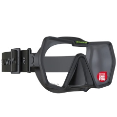 Maschera subacquea Salvimar Drake cinturino elastico antiappannamento - Nero