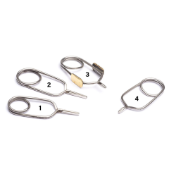 Pinze per hackle Devaux DVX Acciaio inossidabile - 4