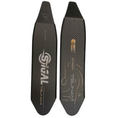 Pale per pinne Sigalsub Tsunami Carbonio - Soft
