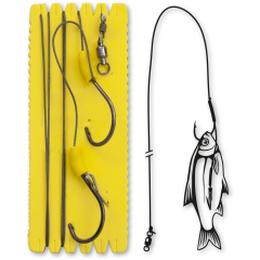 Terminali catfish Black CAT - boa e montaggio della barca Ghost semplice