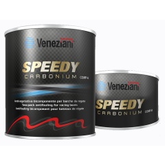 Antivegetativa Veneziani Speedy Carbonium matrice dura 0,75L Nero