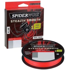 Filo trecciato da pesca Spiderwire Stealth Smooth X8 Rosso 300 m