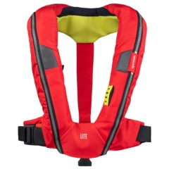 Giubbotto salvagente gonfiabile Spinlock Deckvest LITE 170 N Automatico Rosso Mercury