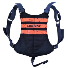 Schienalino Sublest 6 tasche fluo Sgancio rapido