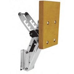 Supporto motore in acciaio inossidabile Cape Horn Fuoribordo retrattile e inclinabile - legno - 20HP