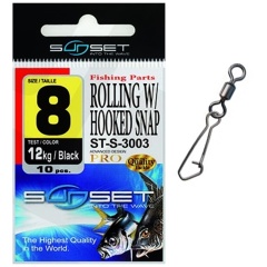 Graffe Sunset Rolling W/Hooked Snap ST-S-3003 N°1