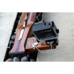 Supporto telecamera Teaksea in teak