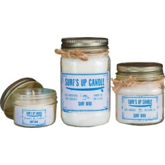 Candela profumata Surf's Up Candle Cera per surf 110g