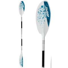 Pagaia kayak Egalis Swoop in alluminio - 4 parti - 220 cm