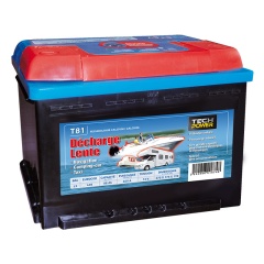Batteria marina a scarica lenta Tech Power 80A