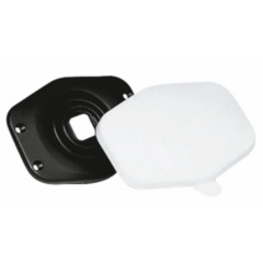 Kit Plastimo passa-parete con coperchio