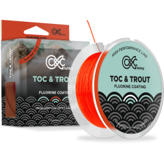 Filo nylon da pesca C&C Fishing Toc Trout Green 150 m / 0,18 mm