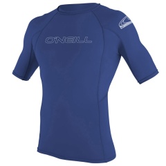 Pelli da uomo in lycra manica corta O'neill Basic - Blu - XS