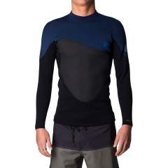 Top da uomo in neoprene Rip Curl Omega Layer 1,5 mm - Navy - 2018