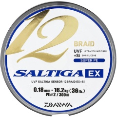 Intrecciato Daiwa Saltiga 12 Braid EX Multicolore 300m