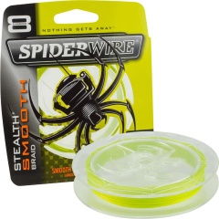 Treccia SpiderWire Stealth smooth 8 Giallo 300m 0.35mm/40.8kg-90