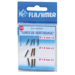 Kit di tubi a crimpare 1,2-1,5-1,8 mm
