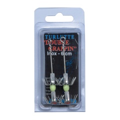 2 Pinza doppia Totanare in acciaio inossidabile