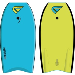 Bodyboard Flood Usurper Yellow/teal 41